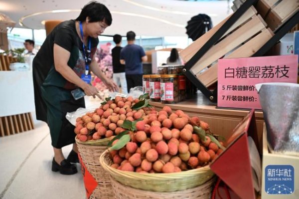 富才配资 广东首个荔枝服务区开通运营 荔枝文化新地标