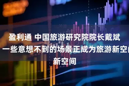 盈利通 中国旅游研究院院长戴斌：一些意想不到的场景正成为旅游新空间
